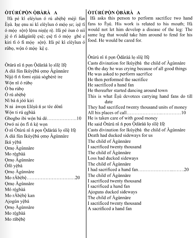 ©kominifa.com | Extract of "Ifá a complete divination"