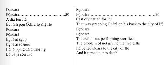 ©kominifa.com | Extract of "Ifá a complete divination"