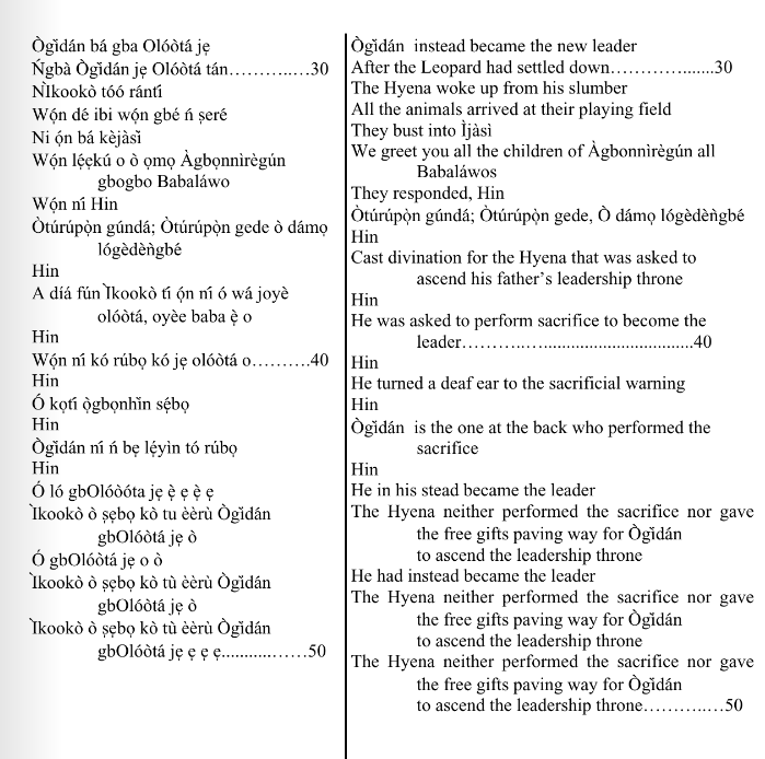 ©kominifa.com | Extract of "Ifá a complete divination"