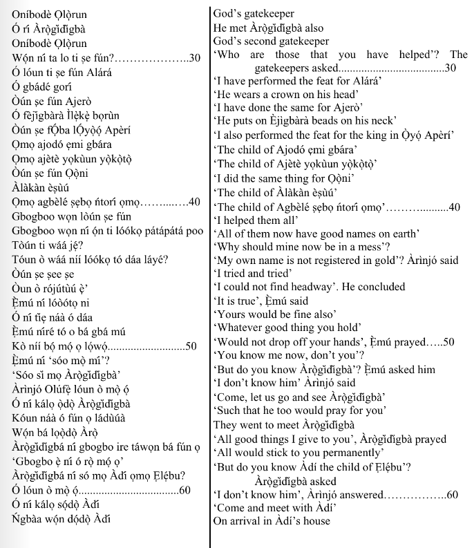 ©kominifa.com | Extract of "Ifá a complete divination"