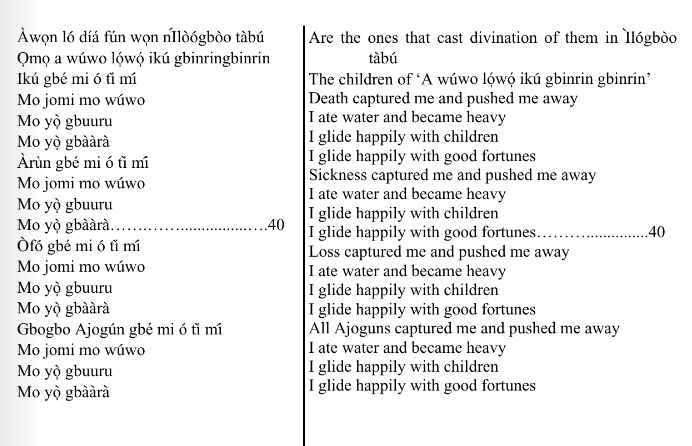 ©kominifa.com | Extract of "Ifá a complete divination"