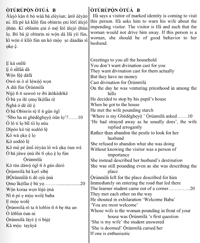 ©kominifa.com | Extract of "Ifá a complete divination"