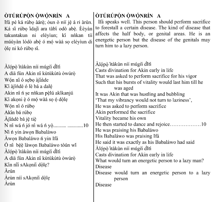 ©kominifa.com | Extract of "Ifá a complete divination"