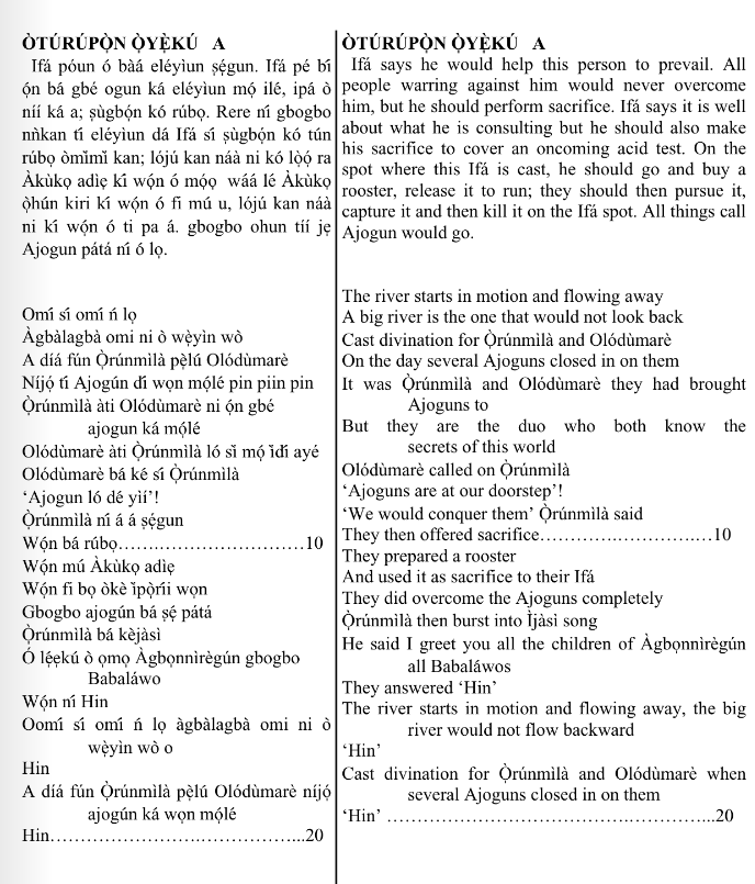 ©kominifa.com | Extract of "Ifá a complete divination"