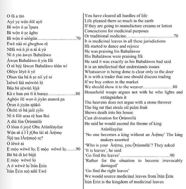 ©kominifa.com | Extract of "Ifá a complete divination"