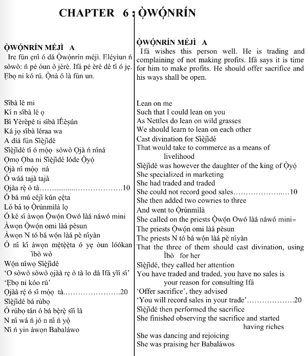 ©kominifa.com | Extract of "Ifá a complete divination"