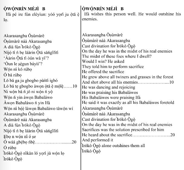 ©kominifa.com | Extract of "Ifá a complete divination"