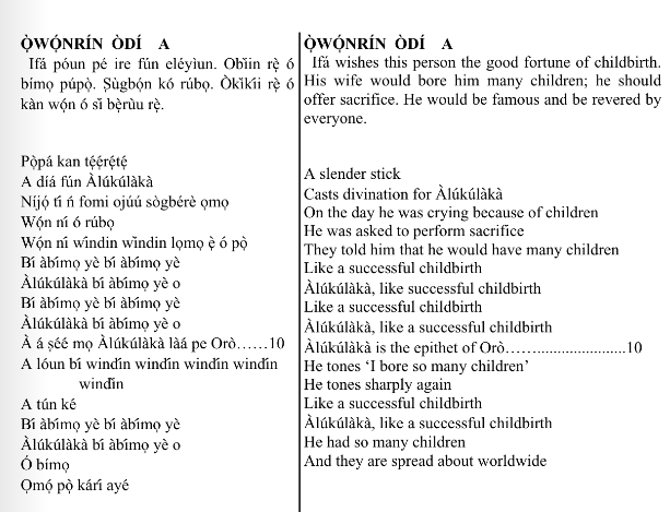 ©kominifa.com | Extract of "Ifá a complete divination"