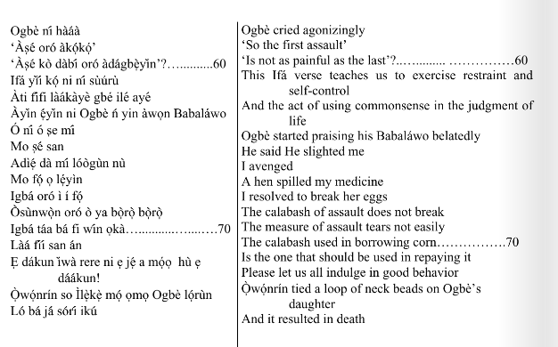 ©kominifa.com | Extract of "Ifá a complete divination"