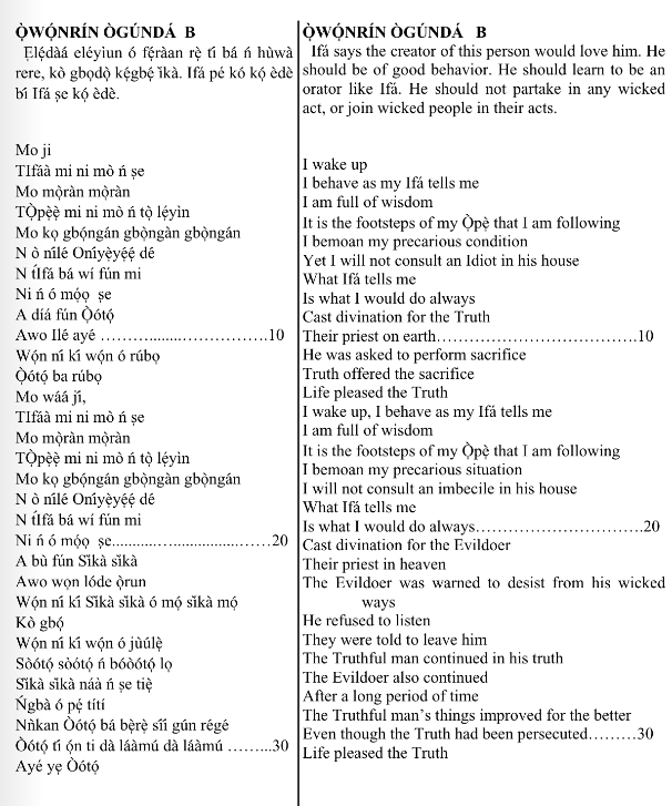 ©kominifa.com | Extract of "Ifá a complete divination"