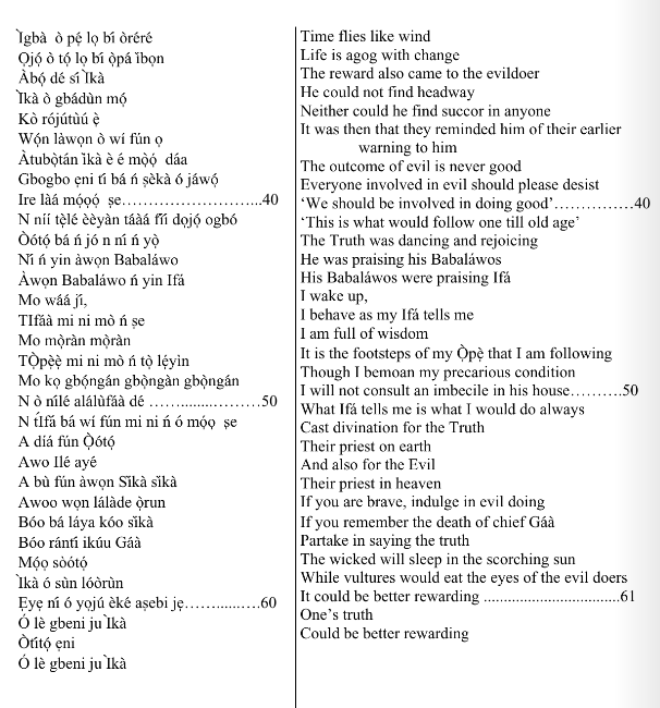 ©kominifa.com | Extract of "Ifá a complete divination"