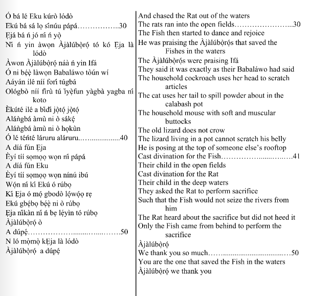 ©kominifa.com | Extract of "Ifá a complete divination"