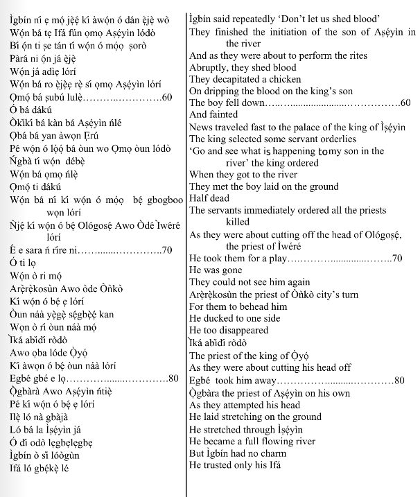 ©kominifa.com | Extract of "Ifá a complete divination"