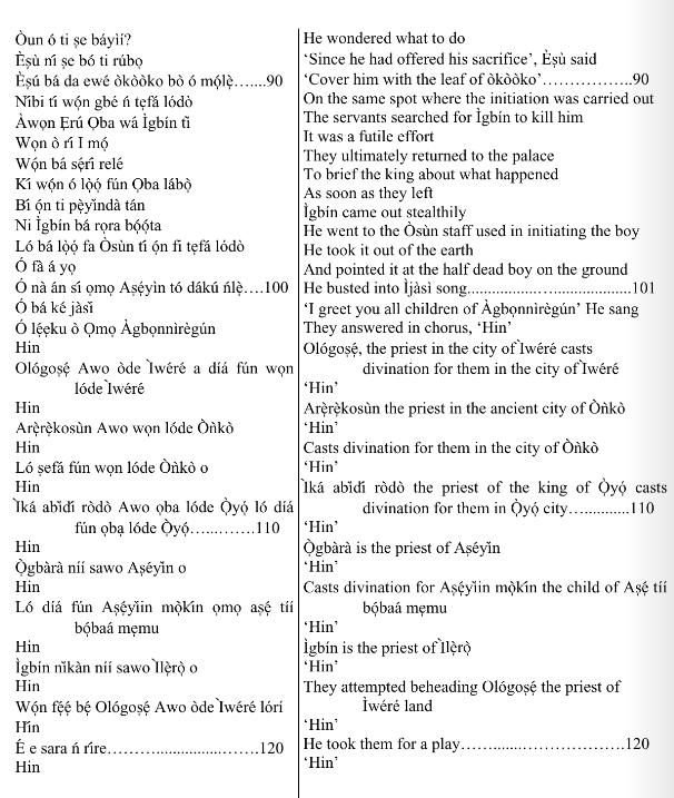 ©kominifa.com | Extract of "Ifá a complete divination"