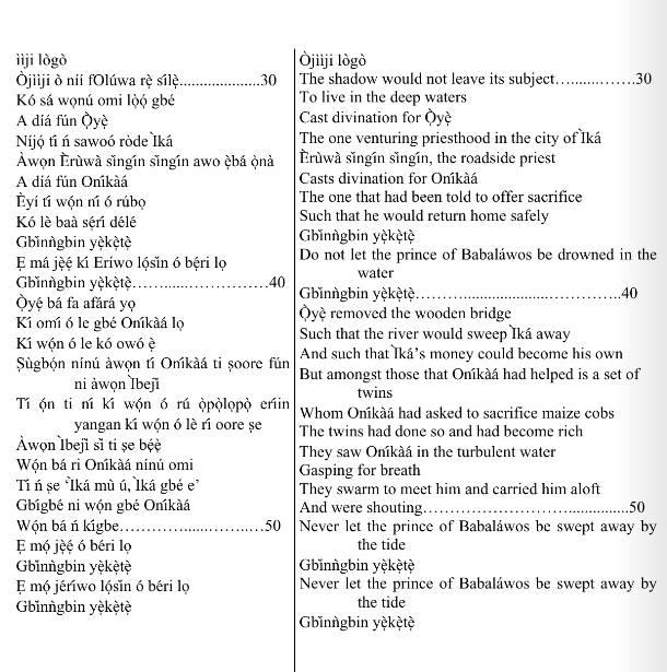 ©kominifa.com | Extract of "Ifá a complete divination"