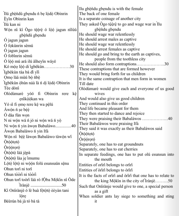 ©kominifa.com | Extract of "Ifá a complete divination"