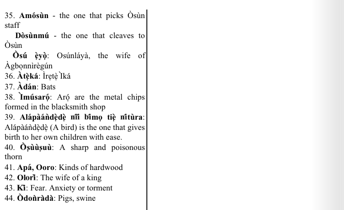 ©kominifa.com | Extract of "Ifa a complete divination", by Ayo Salami