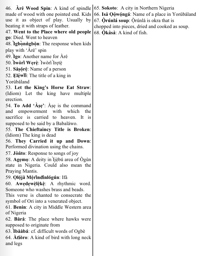 ©kominifa.com | Extract of "Ifa a complete divination", by Ayo Salami