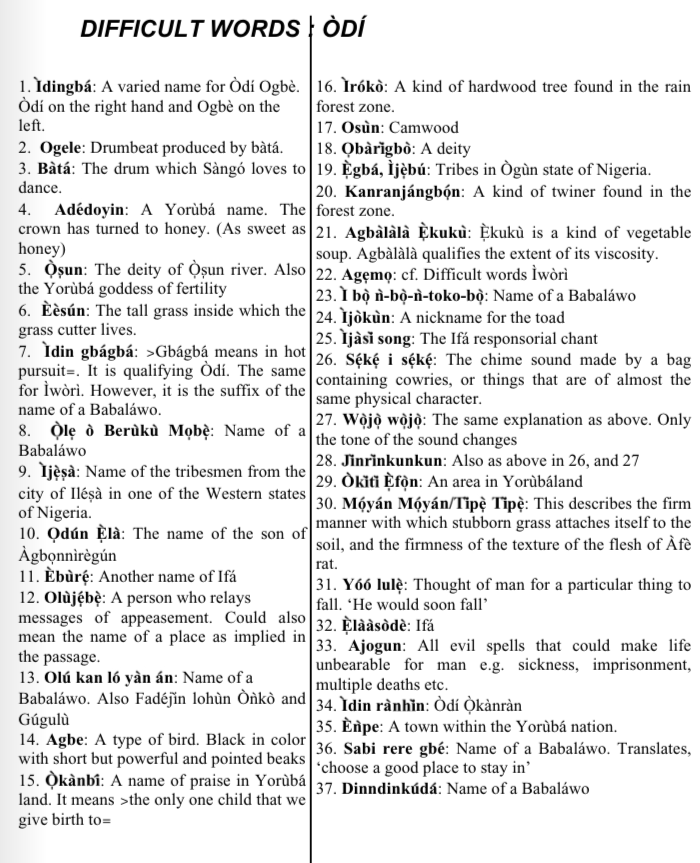 ©kominifa.com | Extract of "Ifa a complete divination", by Ayo Salami