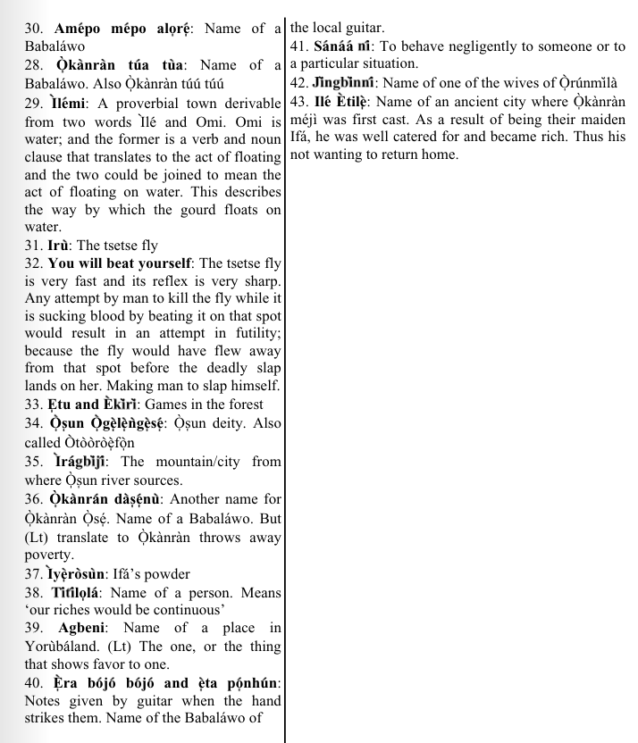 ©kominifa.com | Extract of "Ifa a complete divination", by Ayo Salami