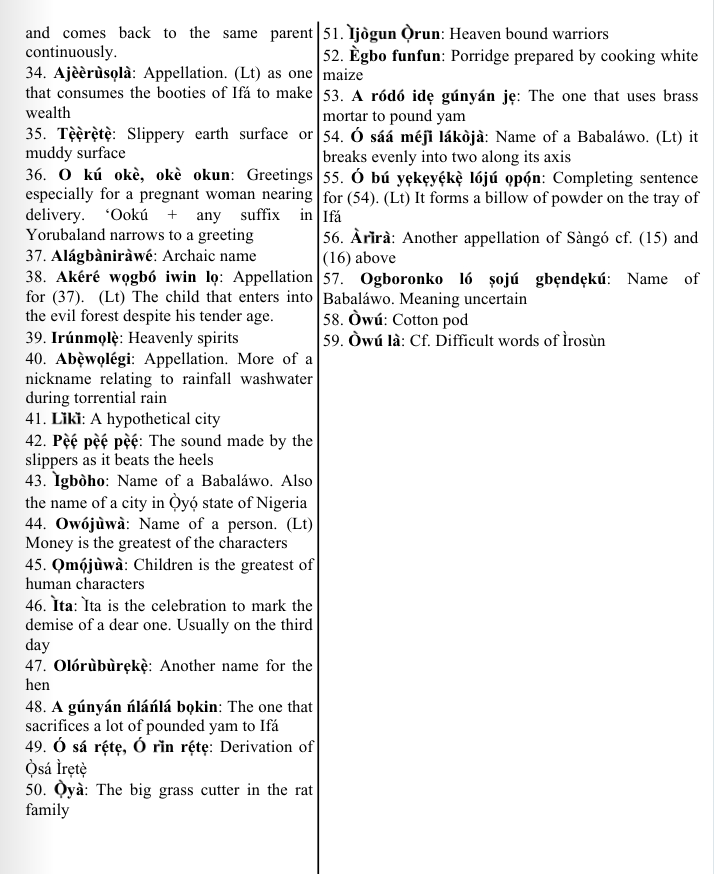 ©kominifa.com | Extract of "Ifa a complete divination", by Ayo Salami