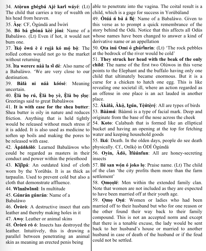 ©kominifa.com | Extract of "Ifa a complete divination", by Ayo Salami