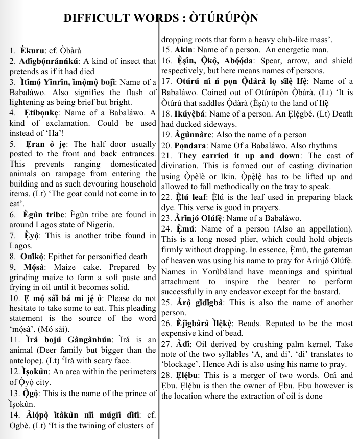 ©kominifa.com | Extract of "Ifa a complete divination", by Ayo Salami