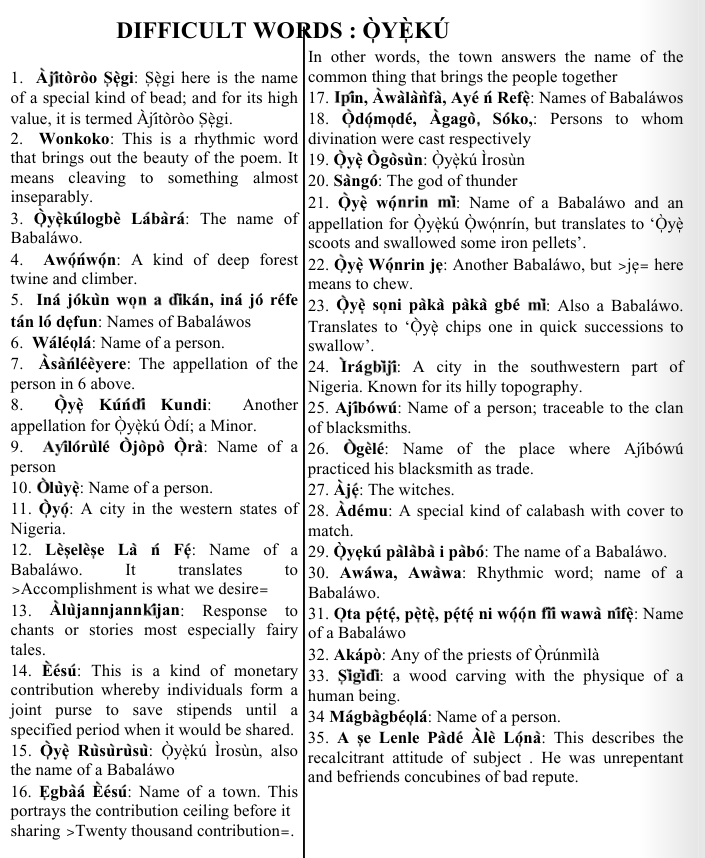 ©kominifa.com | Extract of "Ifa a complete divination", by Ayo Salami